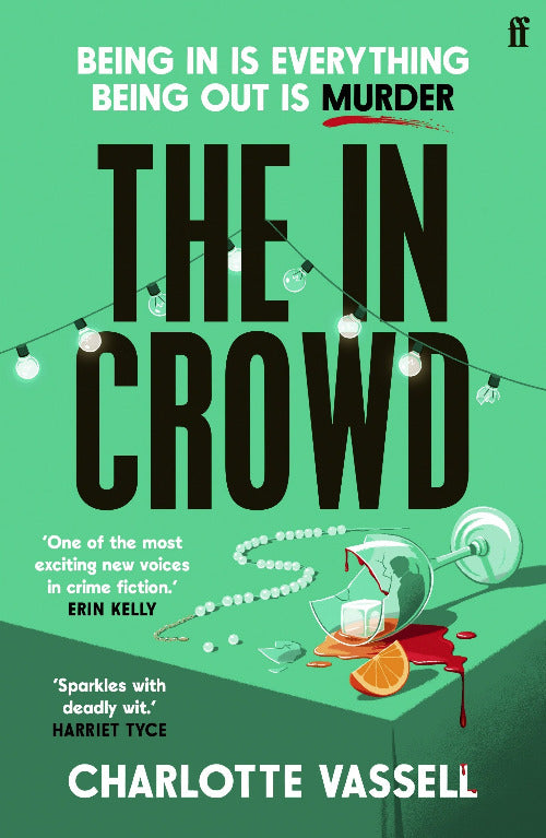 Book cover of 'The In Crowd' with a green background and text.