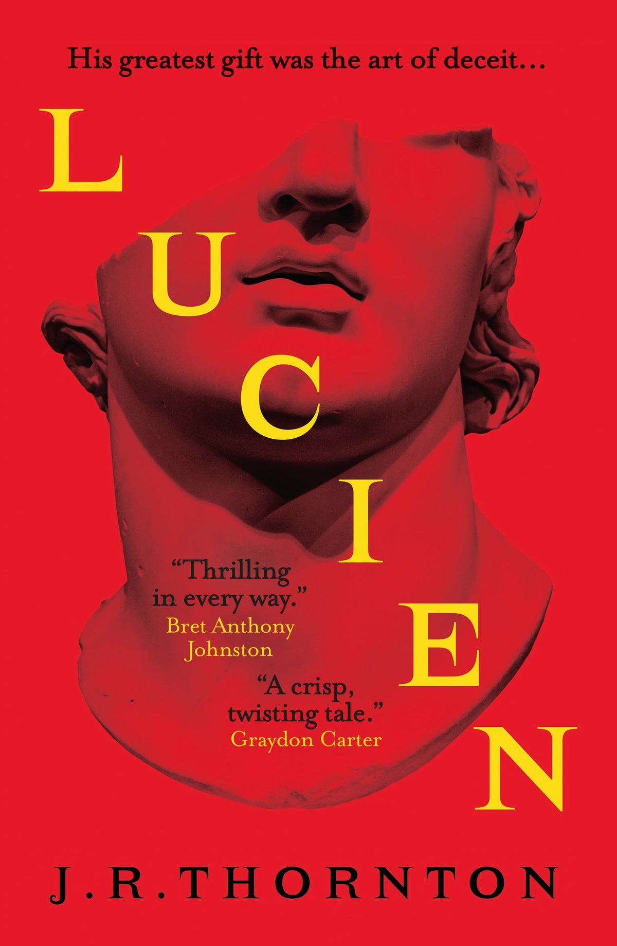 Book cover for 'Lucien' by J.R.