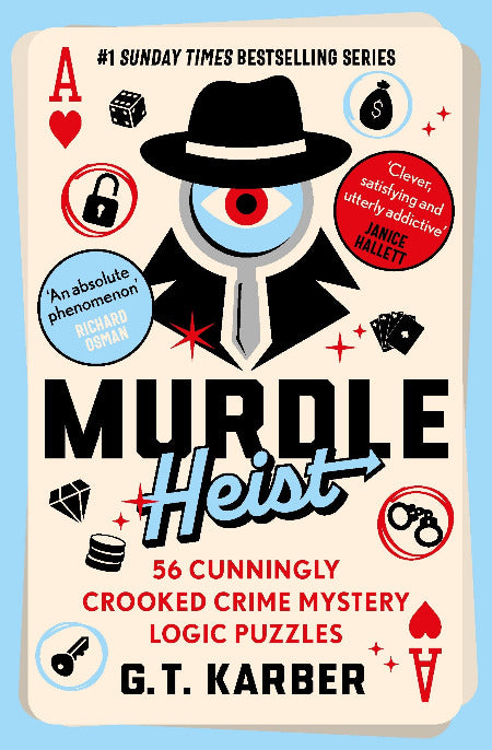 Book cover for 'Murdre Heist' by G.T.