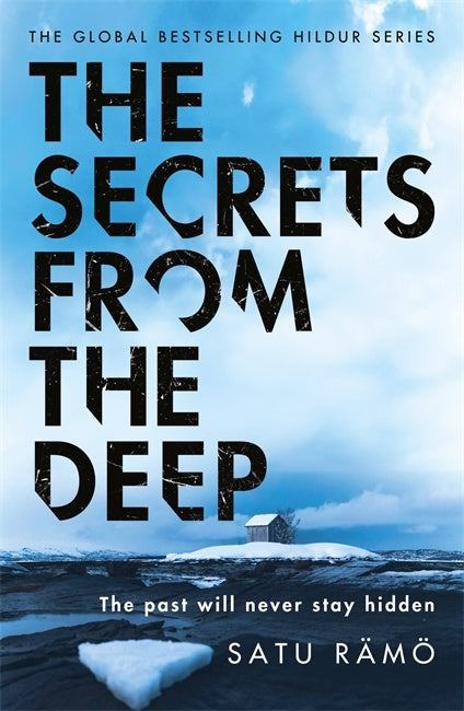 Book cover of 'The Secrets from the Deep' with a snowy landscape and text.