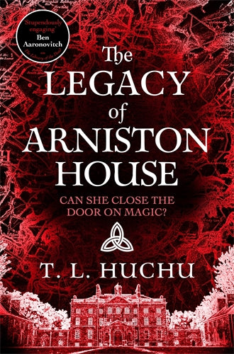 Book cover of 'The Legacy of Arniston House' with red and black design